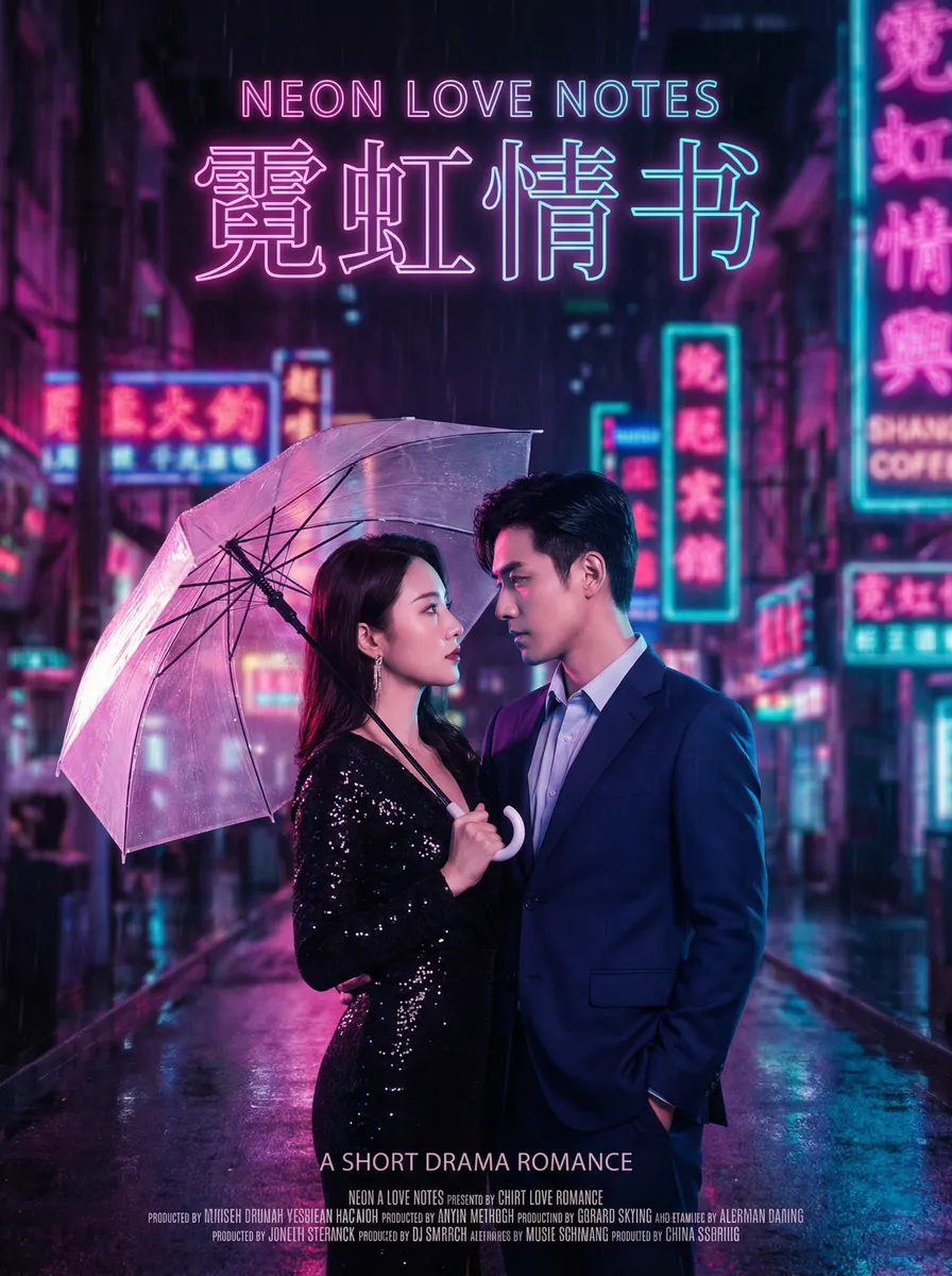 星野光种子 热播都市爱情短剧 - 霓虹情书海报